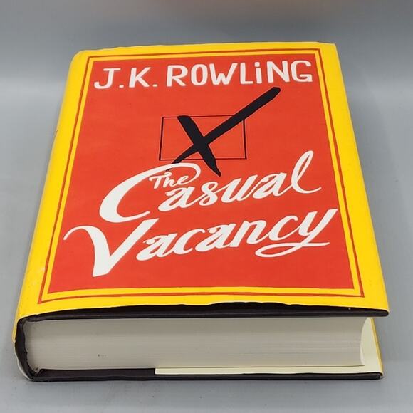 THE CASUAL VACANCY by J. K. Rowling 2012 HC/DJ ~ 1st Edition - Picture 11 of 11
